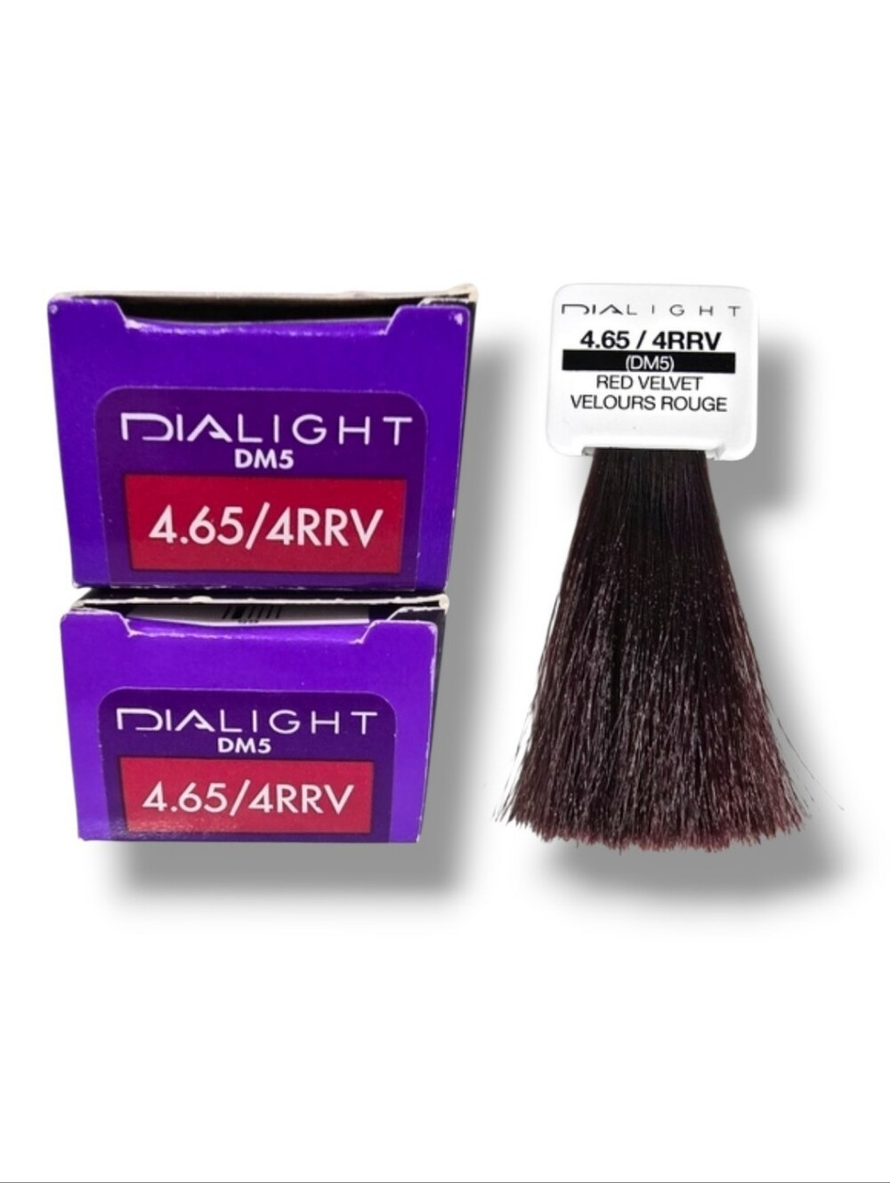 L'Oreal Professionnel DIALight 2 Tubes Ammonia-Free 4.65/4RRV Red Velvet